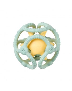 SILICON. Set balls pastel green and yellow