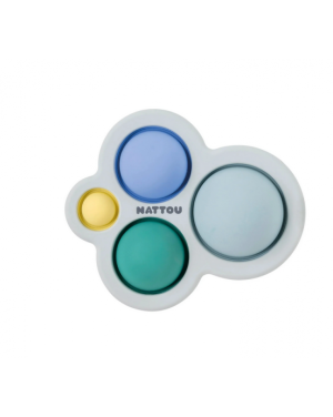 SILICON. Pop-it toy Silicone (blue)