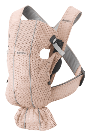 BabyBjörn kengur Mini Mesh 3D pearly pink 021001