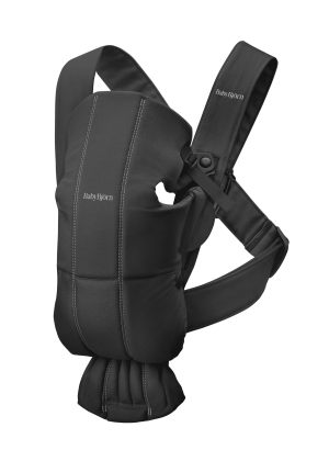BabyBjörn kengur Mini Woven black 021156
