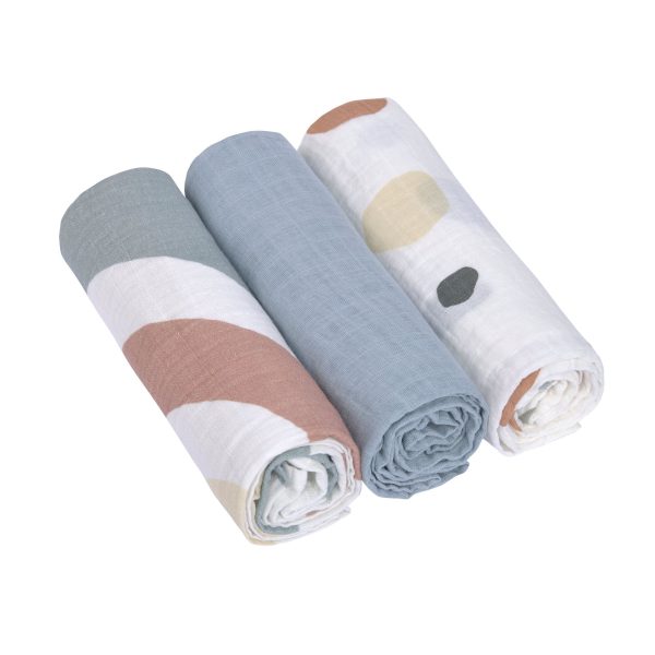 Lässig pelena L, 85 x 85 cm rainbow powder blue 3 kos 1312008184
