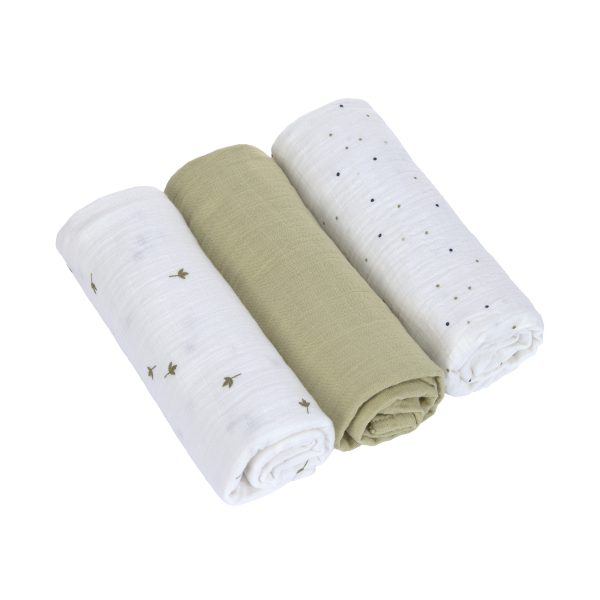 Lässig pelena 3/1, 85 x 85 cm leave olive 13120314003