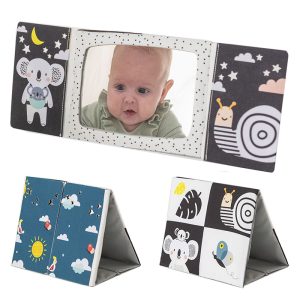 Tummy-time mirror Book