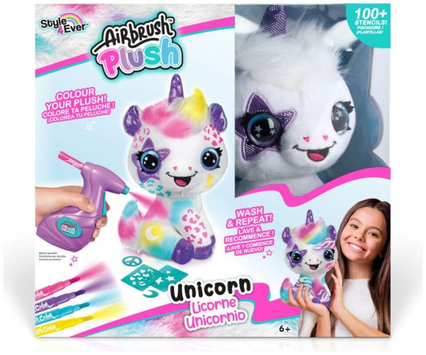 Airbrush Plush - Unicorn