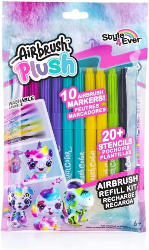 Airbrush Plush Refill Kit x10 markers