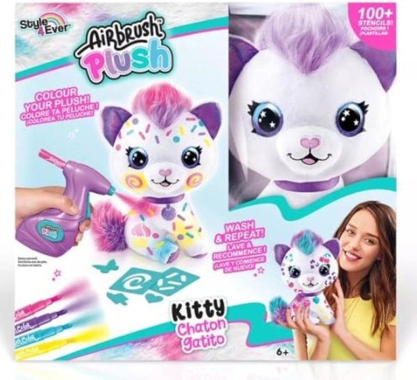 Airbrush Plush - Kitty