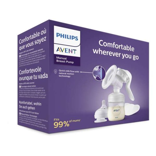 Avent SCF430+SCF254 pomp manuale