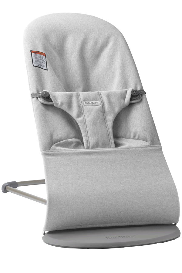 BabyBjörn relaksues  Bliss Woven Mélange light grey 006029